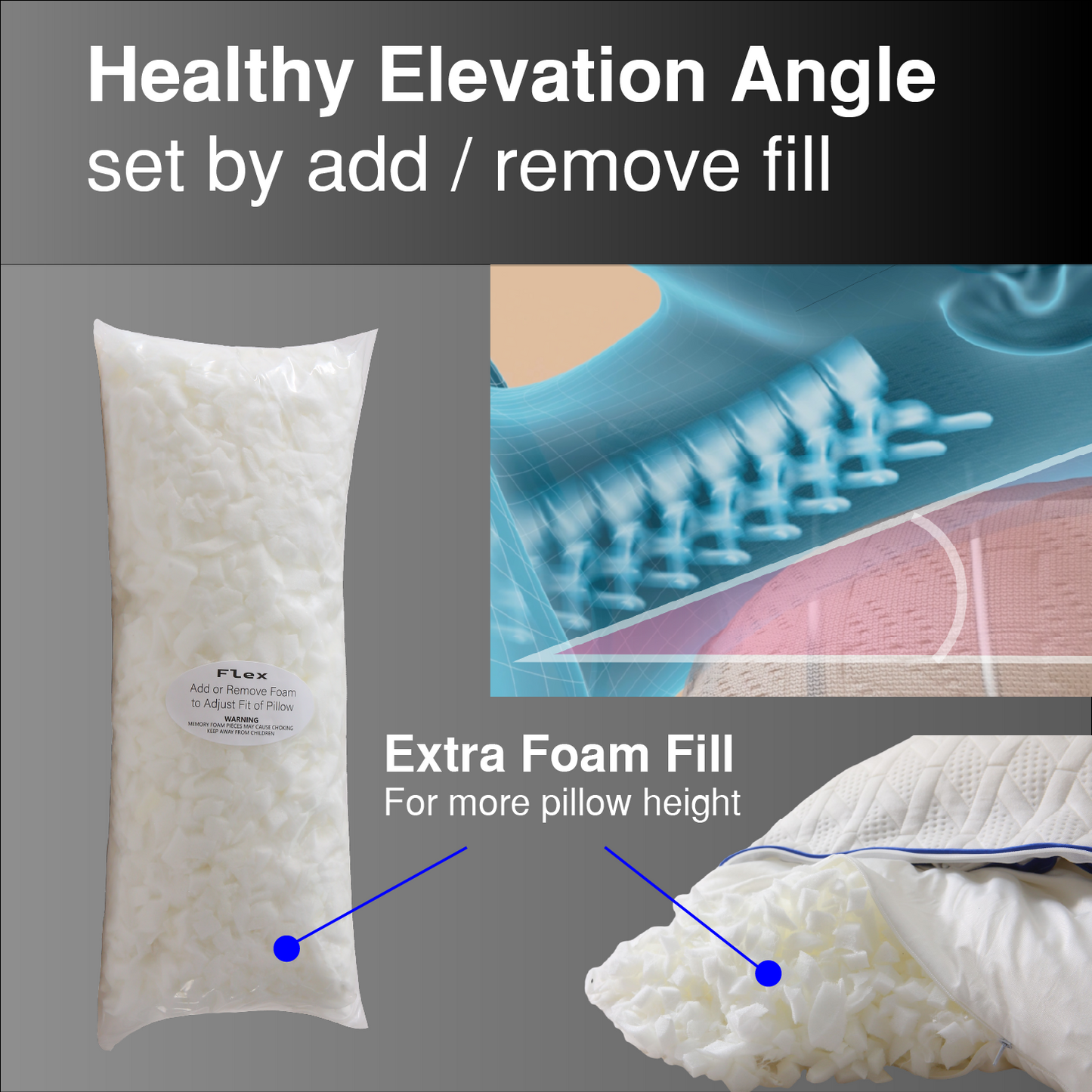 FLEX pillow (2 sets)